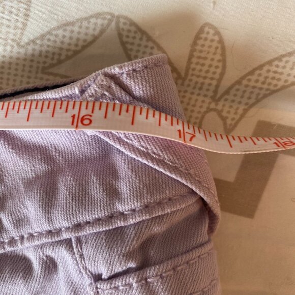 Volcom Pastel Lavender Purple Denim Shorts - Picture 5 of 5